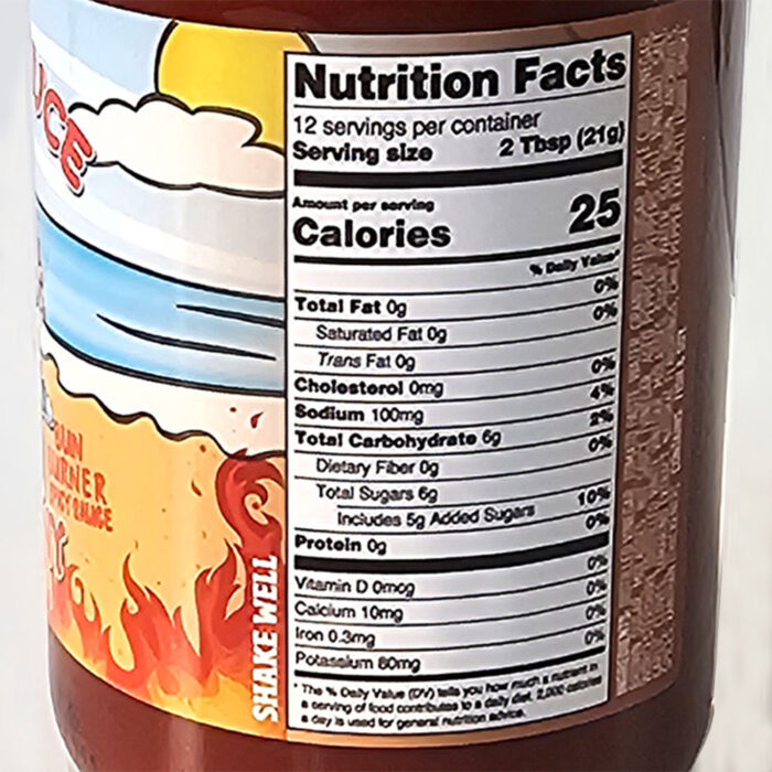 Bun Burner Label