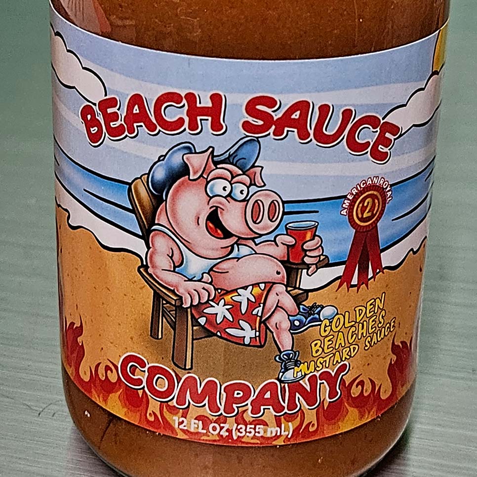 Golden Beaches Mustard Sauce - Great for Chicken